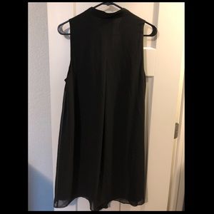 Black Bcbg ruffle dress